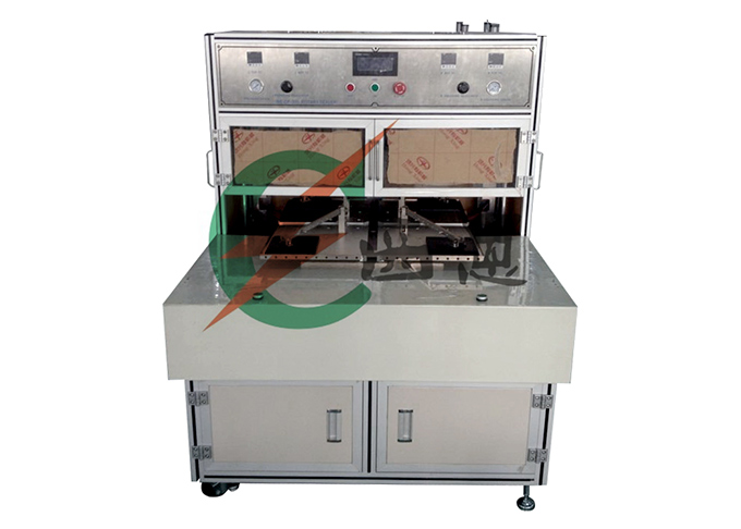 Four-station top side seal machine